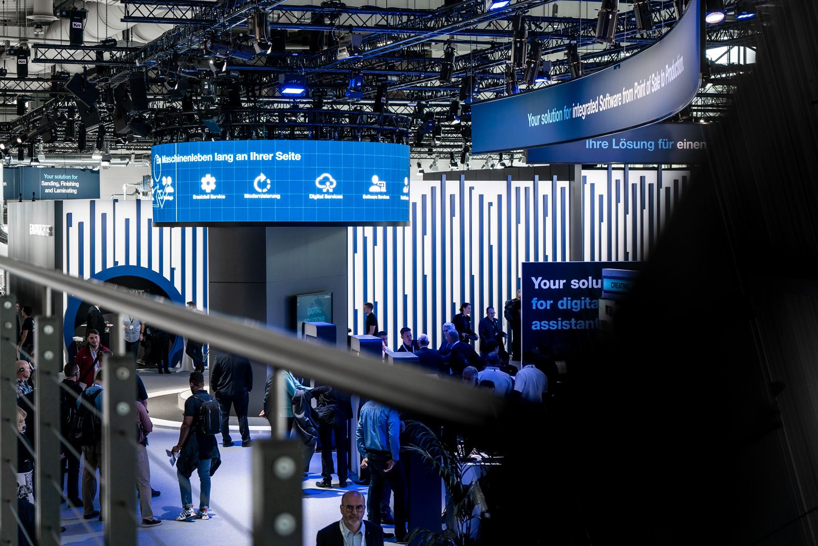 HOMAG — Messe- & Digital-Tower-Inszenierung